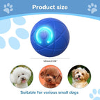 2025 New Dog Ball for Large Dogs, 2PCS Interactive Dog Ball Toy Vibrating Balls, Smart Shaking Pet Bounce Electric Balls Automatic Moving Pet Toy for All Dogs (#A1)