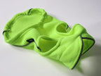 JACKO & CO - Fleece Vest Dog Sweater with Leash Ring - Soft, Warm & Lightweight Pullover Coat for Small & Medium Dogs, Puppies & Cats - Cozy Fall/Winter/Spring Pet Jacket (Lime Green, XXL 25-35lbs)