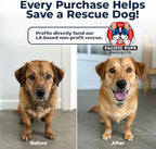 Pacific Pups Products 2 Pack Red & Blue - XL Dog Rope Toy for Aggressive Chewers - Benefits Non-Profit Dog Rescue - Tug of War Dog Toy, Dog Toys for Large Dogs Tough Dog Toys for Aggressive Chewers