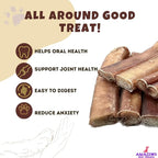 Amazing Dog Treats Bully Stick for Dogs (Extra Thick/Jumbo 6 Inch - 6 Count) - Long Lasting, Safe Chews