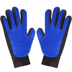 1 Pair Pet Grooming Glove,Gentle Deshedding Brush Glove Hair Remover Brush for Dogs,Cats & Horses with Long & Short Fur