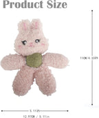 Cat Toys with Catnip Kitten Chew Bite Supplies Boredom Relief Fluffy Kitty Teeth Cleaning Chewing Cat Lovers Interactive Plush Gift (Frog&Bear)