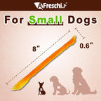 AFreschi Turkey Tendons for Dogs, USA-Sourced, Healthy Dog Treats, Rawhide-Free Puppy Chews, Long Lasting, All Natural, Hypoallergenic Dog Treats for Small Breeds, 3 oz Pack Strips