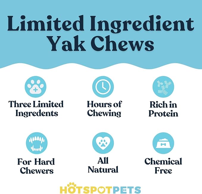 Himalayan Yak Chews for Dogs – (3 Pack) Long-Lasting Natural Dog Chew, Healthy & Safe Yak Cheese Treats for Aggressive Chewers, Small, Medium & Large Dogs - 100% No Rawhide, High Protein (X-Large)