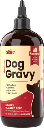 Everyday Dog Gravy Beef - Premium Wet Dog Food Gravy Toppers for Dry Food – Tasty & Nutritious with Essential Vitamins and Supplements – Hip and Joint Supplement