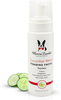 Warren London Foaming Pet Facial | Tear Free Dog Face Wash | Tearless Dog Shampoo for Faces & Dog Eye Stain Remover | Refreshing Cucumber Melon Wash | Made in USA | 8oz
