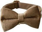 Dog Collar Custom Personalized Engraved Name and Phone Number for Puppy Small Medium Large Pets (L, Khaki)