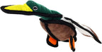TUFFY - World's Tuffest Soft Dog Toy - Barnyard Duck - Squeakers - Multiple Layers. Made Durable, Strong & Tough. Interactive Play (Tug, Toss & Fetch). Machine Washable & Floats. (2 Combo Pack)