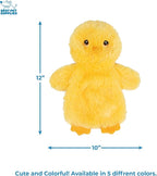 Best Pet Supplies Interactive Squeaky Dog Chew Toy, Ideal Dog Toys for Chewers, Small, Medium & Large Dogs, and Fetch Lovers - Crinkle Chicken (Yellow), Large