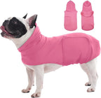 Medium Calming Vest for Small Dogs,Lightweight Anxiety Vest Adjustable Chest | Soft Relief Anxiety Shirt with Hood Wraps for Noise,Riverside,Machine Washable(Rose)