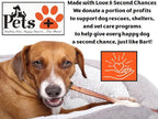 Pets Plus Premium Bart's Bully Sticks for Dogs – 6 Inch, Medium Size, All-Natural, Long-Lasting Chews for Moderate Chewers – High Protein, Low Odor, Grain-Free (10-Pack)