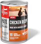 ORIJEN Pate Wet Dog Food Chicken Recipe with Liver 12.8oz Cans (12 Count)