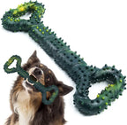 Dog Toys for Aggressive Chewers Large Dog Toys with Convex Design Natural Rubber Tug-of-war Toy for Energetic Dogs Medium Large Dogs Tooth Clean