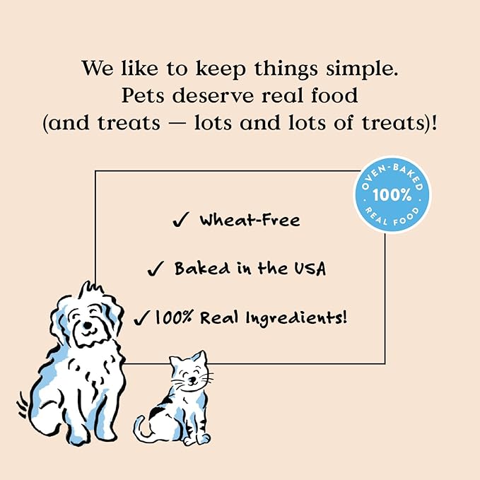 Bocce's Bakery Banana Bacon Crispy Dog Treats, 10 oz