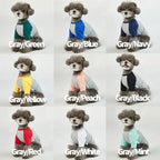 Dog Shirt for Small and Large Dogs Raglan Cotton T-Shirts Soft Breathable Dog Shirts pet Clothes Gray Series (2X-Large, Gray/Mint)