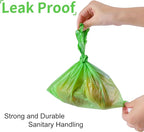 ECO-CLEAN 360 Count Dog Poop Bags with Dispenser, Leak-Proof, Unscented, 0.2 Ltr Capacity, Indoor/Outdoor Use