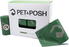 100% Certified Biodegradable Poop Bags - ASTM D6400 & OK Compost Approved, 270 Count (18 Rolls) - Leak-Proof, Extra Thick, Unscented, Plant-Based Doggy Poop Bags for Large & Small Dogs