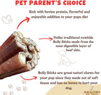 Amazing Dog Treats - Bully Sticks for Small Dogs (6 Inch Junior - 12 Count) - Premium Thin Bully Sticks for Dogs - Best Bully Stick Dog Chews - Bully Bones for Puppies and Small Breeds
