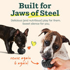 WOOF Power Chewer Pupsicle - Durable, Long-Lasting Dog Chew Toys for Aggressive Chewers - Keep Your Pup Busy - Easy to Clean - Toys for XL Dogs 75 lbs and Up