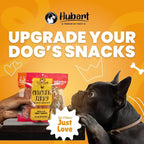 Hubert Pet Gourmet Chicken Wrapped Apple Bites, Low Ingredient Healthy Dog Training Snacks, Low Fat, High Protein, 2.5 lbs