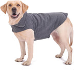 Fleece Dog Coat Reflective Cold Weather Dog Jacket Apparel for Extra Large to Small Pets(Grey,3XL)