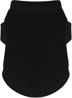 Cozy and Functional Dog Shirts for Small Puppies: Stretchable Black Attire with Easy-On Design, Ideal for Chihuahuas and Yorkies - Enhance Comfort and Playfulness on Chill Days XX-Large