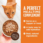 Instinct Healthy Cravings Natural Wet Cat Food Topper, Grain Free Recipe - Variety Pack, 3 oz. Pouches (Pack of 12)