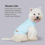 KYEESE 2Pack Dog Sweater Soft Pets Sweatshirt Pullover Large Pet Sweater Warm Dogs Clothes Turtleneck Pets Coats Stretchy Dog Sweaters for Large Dogs
