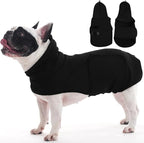 Dog Fireworks Calming Vest for Small Dogs-M,Soft Adjustable Chest & Hood | Wraps Body Relieve Anxiety,Sleeveless Lightweight Vest for New Places Anxious(Black)