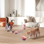 Dog Toys for Small Large Dogs,Puppy Toys to Keep Them Busy,Moving Interactive Squeaky Dog Toy,Active Moving Pet Plush Toy,Small Dog Toys (Hamster)