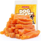 Healthy Sweet Potato Dog Treats, Soft and Low Fat Dog Training Treats for Small Medium Dogs and Large Breed, Single Ingredient Chews Snacks 10.58oz/25-30pcs