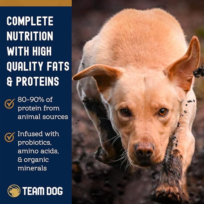 Team Dog Essential Blend Chicken & Sweet Potato | Sensitive Stomach Dog Food Small Breed & Large Breed | Gluten Free, GMO Free, No Corn, Wheat or Soy | All Life Stage Formula (33 lb Dry Dog Food)