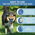 Dog Toys，Super Interactive Dog Ball，Automatic Play，Hands-Free Fun，Superior Material—E-TPU Material Safe and Non-tpxic，Lightweight and Silent， AUTO PET Toy Ball for Medium and Large Dogs