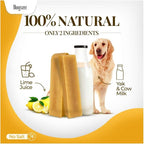 Dogsee Original Yak Cheese Himalayan Dog Chews 1lb (Large - 4 Bars) | 100% All Natural | Dog Treats Large Breed | Dog Chews Long Lasting for Aggressive Chewers | High Protein Dental Sticks