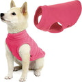 Gooby Stretch Fleece Vest Dog Sweater - Pink, Small - Warm Pullover Super Stretchy Fleece Dog Jacket for Small to Large Dogs