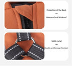 Warm Dog Coat Reflective Jacket, Waterproof Winter Coat for Dogs Turtleneck Dog Clothes for Cold Weather (Yellow, L(Chest:15.7-18.9",Neck:(15.3"))