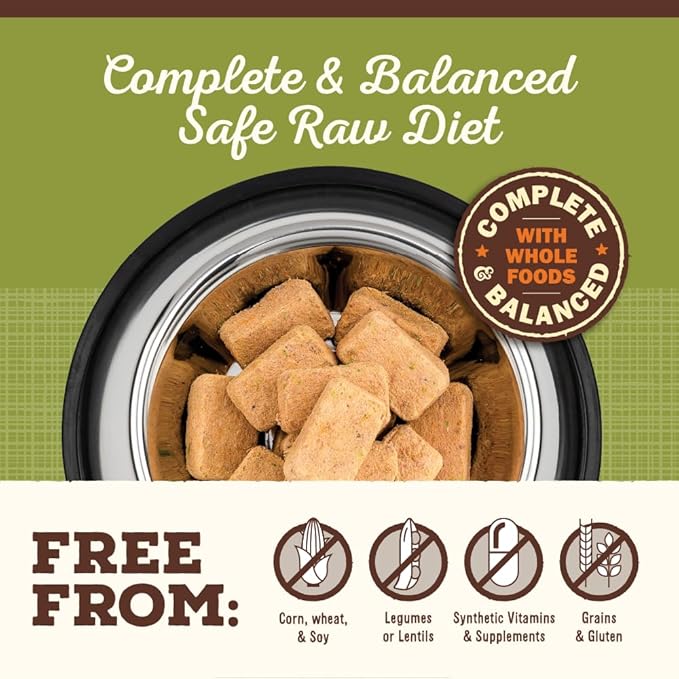 Primal Freeze Dried Dog Food, Pronto Mini Nuggets, Lamb; Scoop & Serve, Complete & Balanced Meal; Also Use as Topper or Treat; Premium, Healthy, Grain Free, High Protein Raw Dog Food (16 oz, 2-Pack)