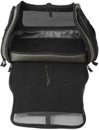 Travel Cat Carrier Bag - Portable Comfort Soft Sided Transpurrter Cat Carrier for Small Medium Cats Kitten up to 30 LBs Airline Approved Backpack with Shoulder Strap (Heather Grey)