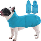 Dog Calming Vest for Anxiety for Small Dogs-M,Lightweight Adjustable Chest & Hood Neck Wraps,Wraps Body Relief Anxiety for Noise,Riverside,Fireworks,Machine Washable(Blue)