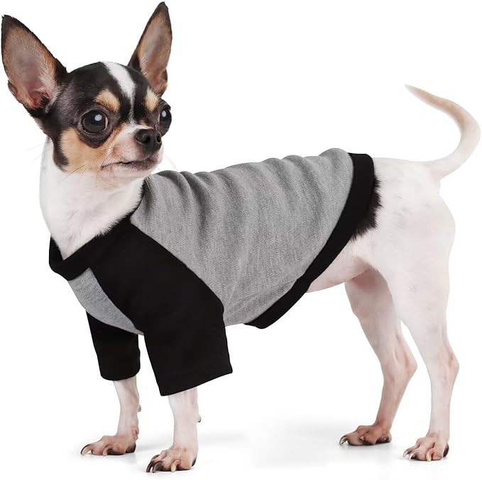 Stylish Grey Block Dog Shirt: Premium Polycotton Blend, Comfortable, Breathable, and Wrinkle-Resistant. Perfect Apparel for Small, Medium, & Large Dogs, a Must-Have for Pet Lovers M