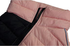Lovelonglong Dog Coat - Warm Jacket, 4 Legs Covered Waterproof Windproof Reflective Dog Vest, Zippered Adjustable Outdoor Snow Jacket for Small to Large Dogs - Lotus Pink