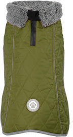 Fragralley Dog Winter Coat, Waterproof Windproof Reflective Fleece Jacket with Harness Hole, Warm Snow Vest for Small Medium Large Dogs, Ideal Gifts