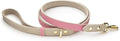 Nina Woof Rio Vegan Leather Dog Leash (4ft) Padded Luxury Dog Lead - Dog Leash Large Dogs, Dog Leashes for Medium Dogs & Ideal Long Dog Leash and Compatible with Dog Collars (Pink)