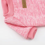 Idepet Pet Dog Classic Knitwear Sweater Soft Fleece Coat Thickening Warm Pup Dogs Shirt Winter Pet Dog Cat Clothes Puppy Customes Clothing for Small Dogs (XXS, Pink)