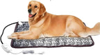 Heated Dog Bed Large Dog Heating Pad,Outdoor Doghouse Indoor Bed,Always On High & Low Heater for Small Medium Pet Cat Puppy Puppies Chew Proof,34x21 inches