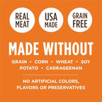 Instinct Healthy Cravings Natural Wet Cat Food Topper, Grain Free Recipe - Real Rabbit, 3 oz. Pouches (Pack of 24)