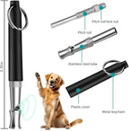 Dog Whistle - Stop Barking Neighbors Dog, Ultra-Wide Frequency Ultrasonic Silent Dog Whistle for Dog, 2 Pack Professional Recall Dog Training Whistles