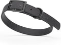 Dogline Biothane Waterproof Dog Collar Strong Coated Nylon Webbing with Black Hardware Odor- Proof for Easy Care Easy to Clean High Performance Fits Small Medium or Large Dogs, Cherry Red
