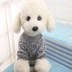 Idepet Pet Dog Classic Sweater Sweatshirt, Soft Fleece Coat for Small,Medium Dog,Warm Pet Dog Cat Clothes,Soft Puppy Customes 2 Color (S, Grey)