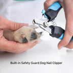 5-in-1 Pet Grooming Kit: Deshedding Rake, Nail Clipper, Grooming Gloves & Massage Brush for Dogs and Cats (Nail Clipper Set)